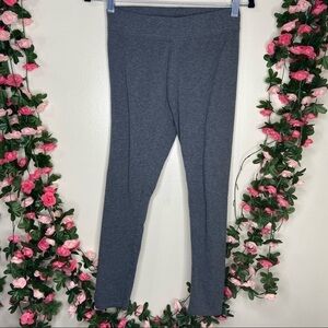 Aerie Womens Gray Cropped Leggings Athletic Leisure Lounge M Short Casual